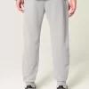 Pantaloni da jogging a coste rilassati