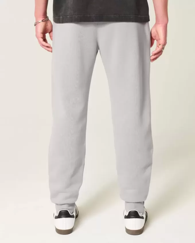 Pantaloni da jogging a coste rilassati