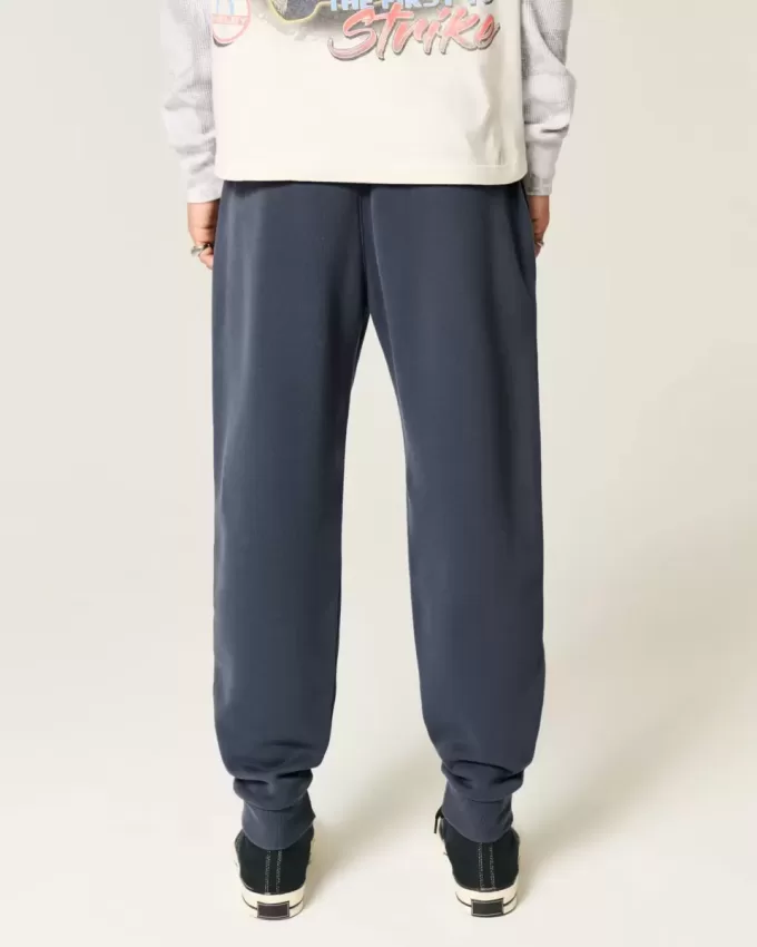 Pantaloni da jogging a coste rilassati