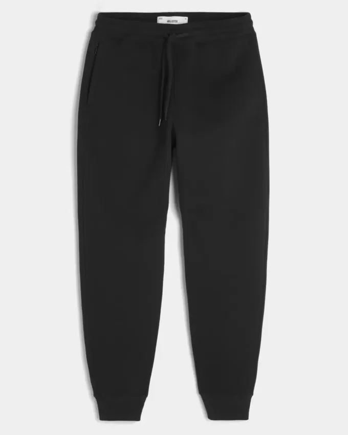 Pantaloni da jogging a coste rilassati