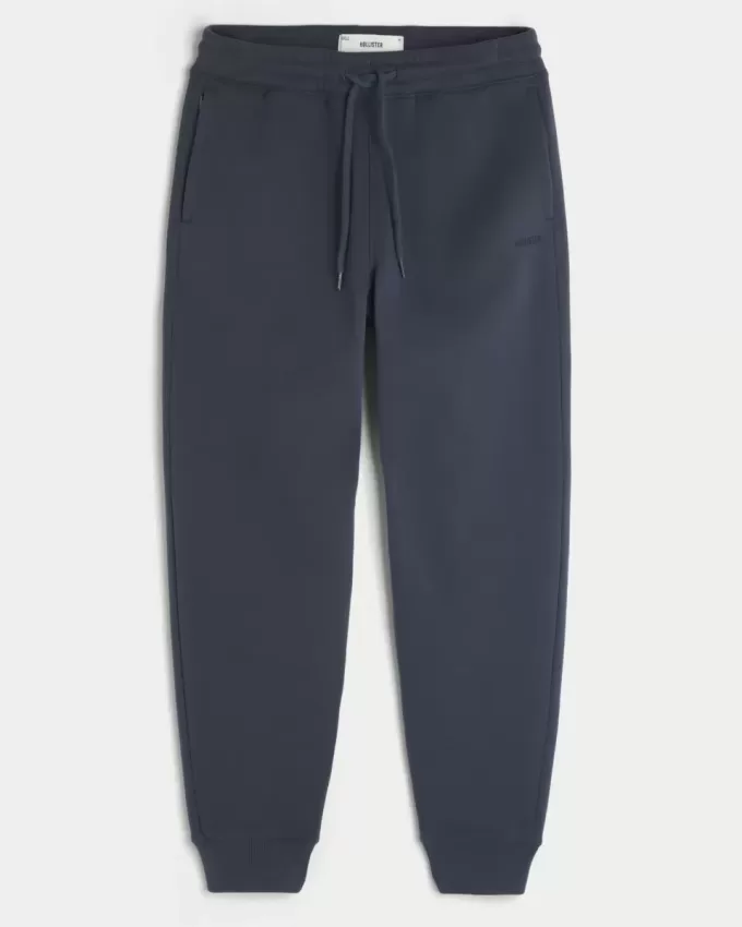 Pantaloni da jogging a coste rilassati