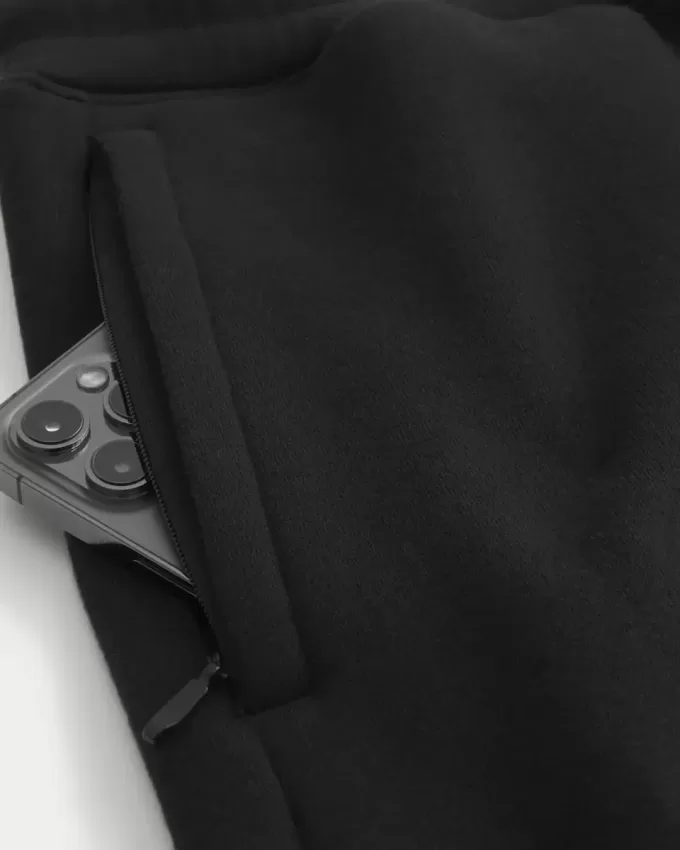 Pantaloni da jogging a coste rilassati