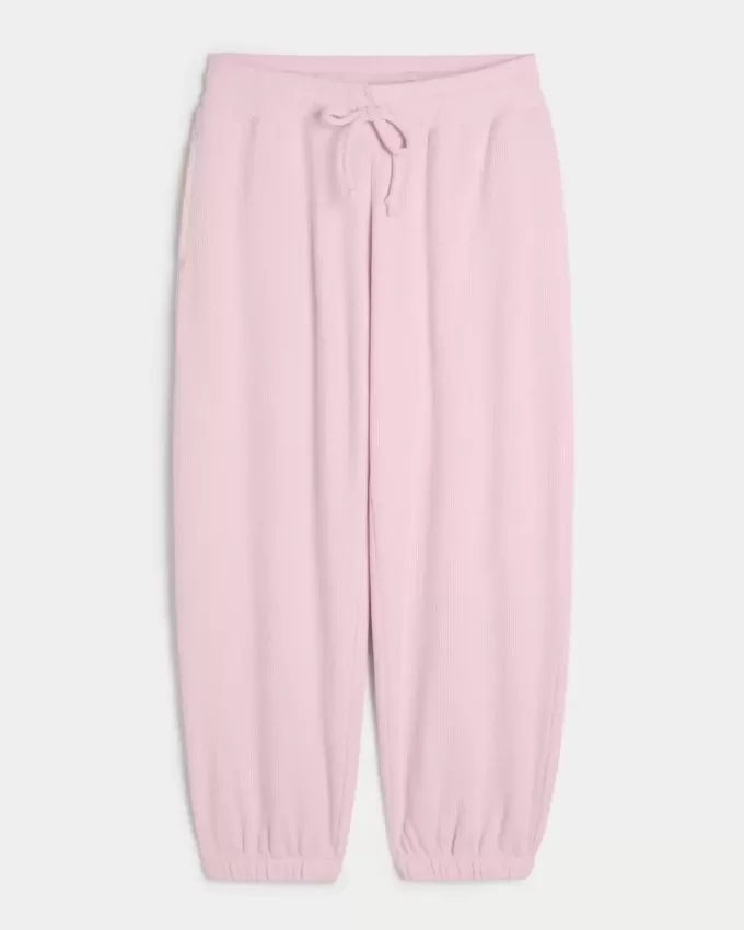 Pantaloni da jogging a nido d’ape Gilly Hicks Relaxed