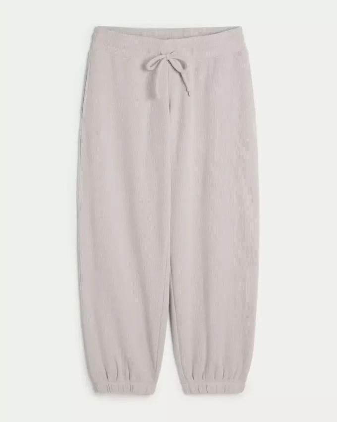 Pantaloni da jogging a nido d’ape Gilly Hicks Relaxed