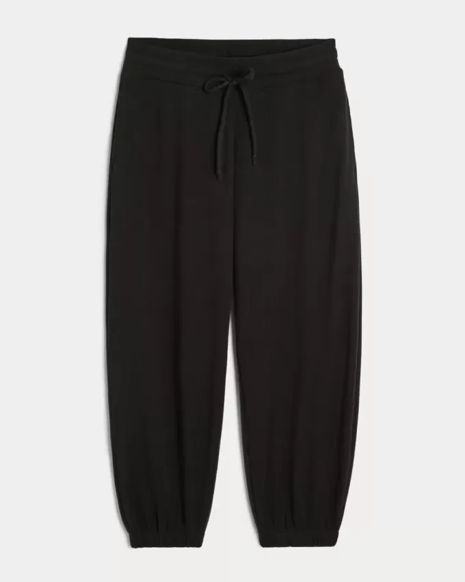 Pantaloni da jogging a nido d’ape Gilly Hicks Relaxed
