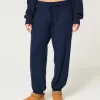 Pantaloni da jogging a nido d’ape Gilly Hicks Relaxed