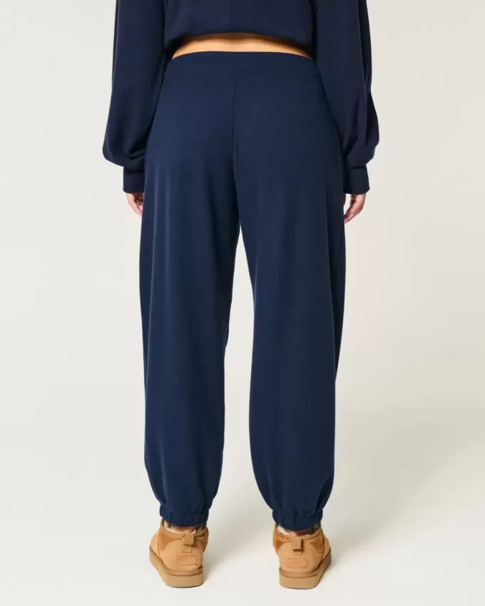 Pantaloni da jogging a nido d’ape Gilly Hicks Relaxed