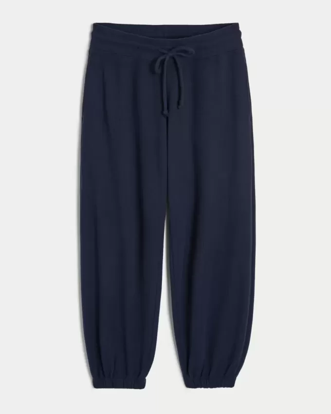 Pantaloni da jogging a nido d’ape Gilly Hicks Relaxed