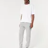 Pantaloni da jogging in pile con logo rilassato