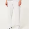 Pantaloni da jogging in pile con logo rilassato