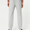 Pantaloni da jogging in pile con logo rilassato
