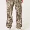 Pantaloni da jogging in pile con logo rilassato