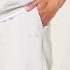 Pantaloni da jogging in pile con logo rilassato