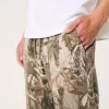 Pantaloni da jogging in pile con logo rilassato