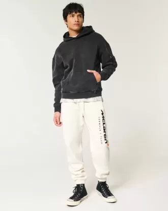 Pantaloni da jogging in pile McLaren Graphic Relaxed