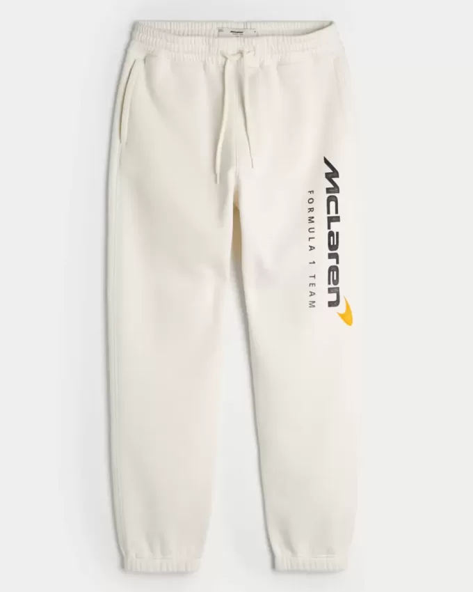 Pantaloni da jogging in pile McLaren Graphic Relaxed