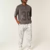 Pantaloni da jogging in pile mimetico Feel Good di Hollister