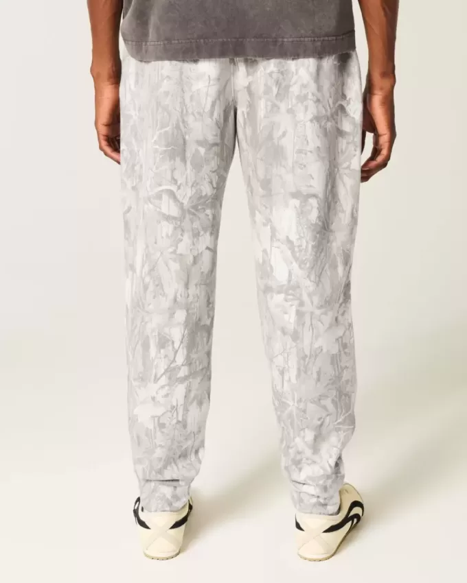 Pantaloni da jogging in pile mimetico Feel Good di Hollister