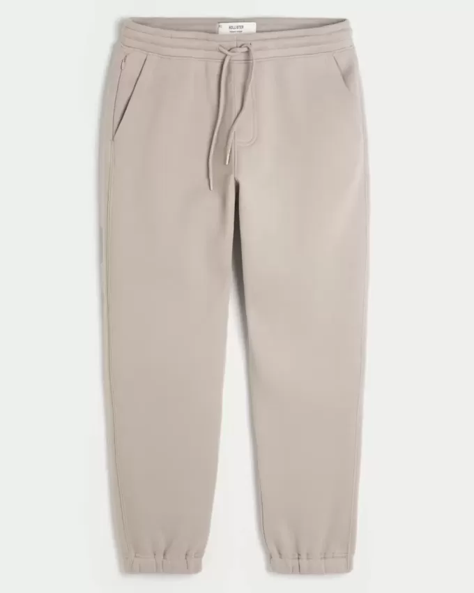 Pantaloni da jogging in pile rilassati