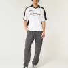 Pantaloni da jogging in pile rilassati