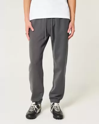 Pantaloni da jogging in pile rilassati
