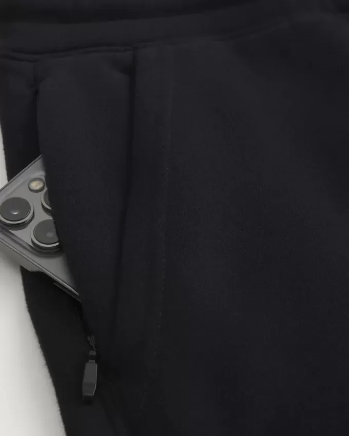 Pantaloni da jogging in pile rilassati