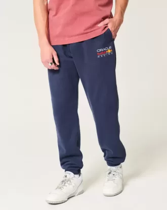 Pantaloni da jogging in pile rilassato con grafica Oracle Red Bull Racing