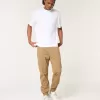 Pantaloni da jogging in twill rilassati