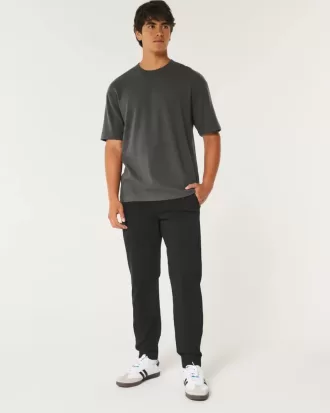 Pantaloni da jogging in twill rilassati