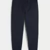 Pantaloni da jogging in twill rilassati