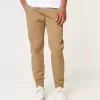 Pantaloni da jogging in twill rilassati