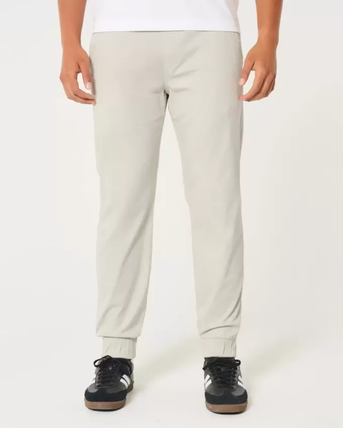 Pantaloni da jogging in twill rilassati
