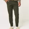 Pantaloni da jogging in twill rilassati