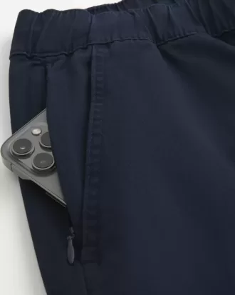 Pantaloni da jogging in twill rilassati