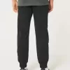 Pantaloni da jogging in twill rilassati