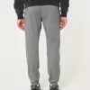 Pantaloni da jogging in twill rilassati
