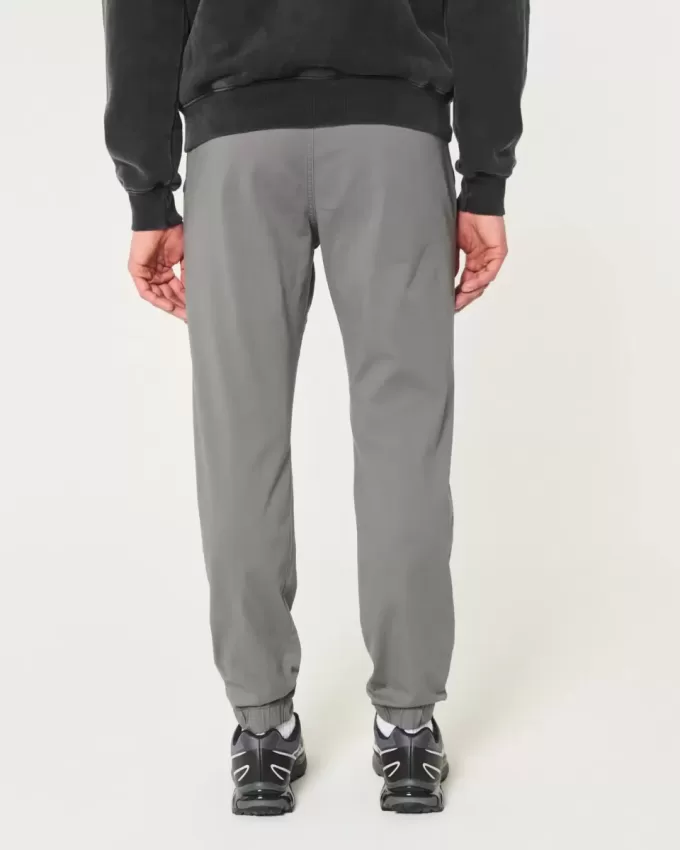 Pantaloni da jogging in twill rilassati