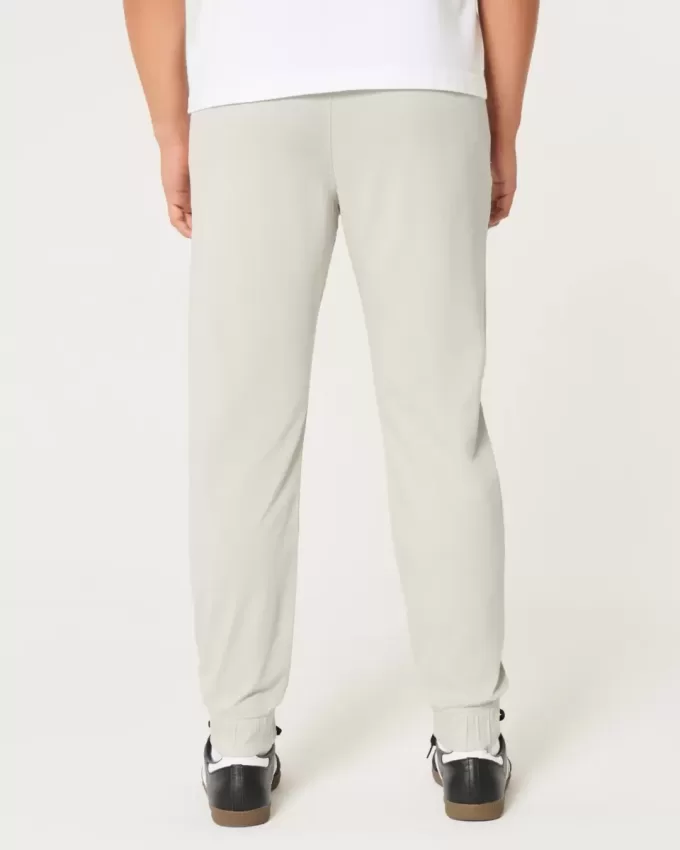 Pantaloni da jogging in twill rilassati