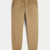 Pantaloni da jogging in twill rilassati