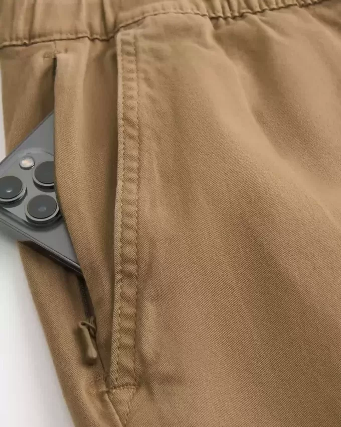Pantaloni da jogging in twill rilassati
