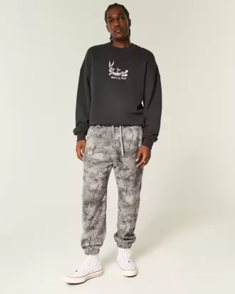 Pantaloni da jogging larghi con coulisse