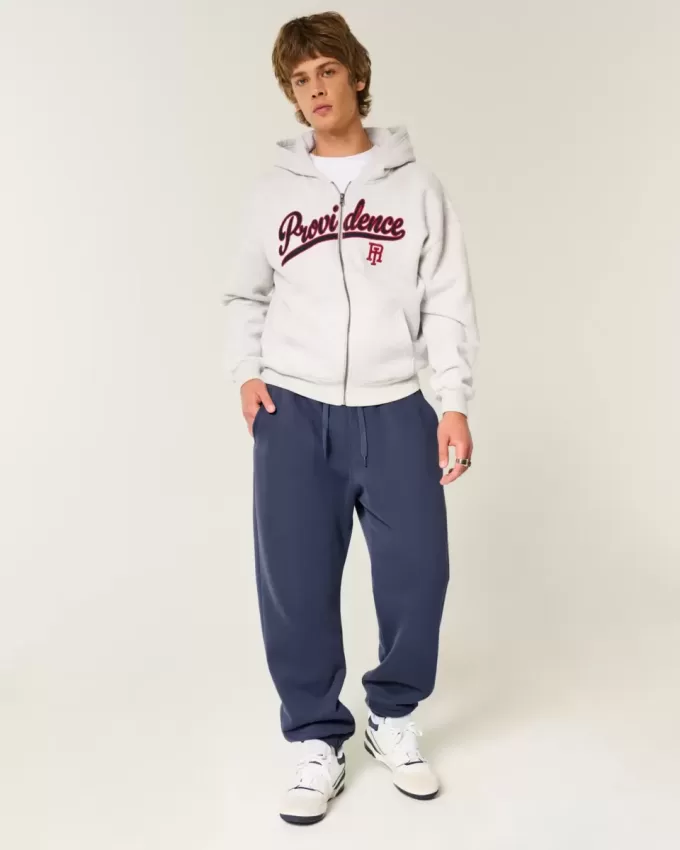 Pantaloni da jogging larghi con coulisse