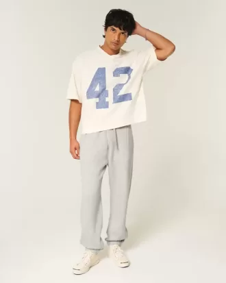 Pantaloni da jogging larghi con coulisse
