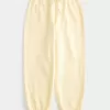 Pantaloni da jogging larghi in pile