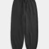 Pantaloni da jogging larghi in pile