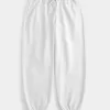 Pantaloni da jogging larghi in pile
