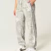 Pantaloni da jogging larghi in pile mimetico Pantaloni da jogging larghi in pile mimetico