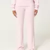 Pantaloni da notte in maglia con risvolto in vita