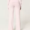 Pantaloni da notte in maglia con risvolto in vita
