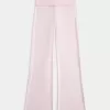 Pantaloni da notte in maglia con risvolto in vita